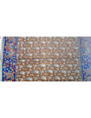 KALAMKARI PRINTED COTTON SAREE