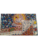 KALAMKARI PRINTED COTTON SAREE