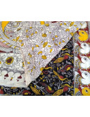 KALAMKARI PRINTED COTTON SAREE