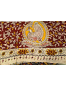 KALAMKARI PRINTED COTTON SAREE