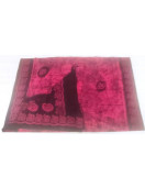 PL COTTON SAREES WITH SOLID WAX CRACK DESIGNS