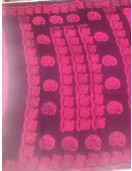 PL COTTON SAREES WITH SOLID WAX CRACK DESIGNS