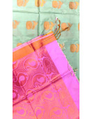 PL Polyester Big Butta Softee saree Jacquard