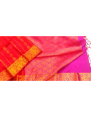 PL Polyester Big Butta Softee saree Jacquard