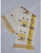 PL KERALA EMBROIDERY SAREE