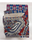 KALAMKARI PRINTED COTTON SAREE