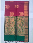 PL Polyester Big Butta Softee saree Jacquard