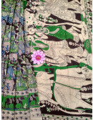 KALAMKARI PRINTED COTTON SAREE