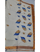 PL KERALA EMBROIDERY SAREE