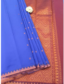 PL Salem Silk Finish Border Saree