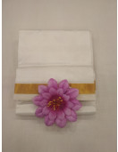 PURE SILK AND HF ZARI DHOTHY