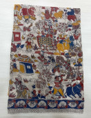 KALAMKARI PRINTED COTTON SAREE