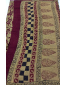 PL Saree Tarapore Printed Natural Color