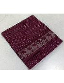 PL COTTON SAREES WITH WAX DOT PRINT DESIGNS