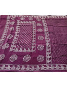 PL COTTON SAREES WITH WAX DOT PRINT DESIGNS