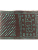 PL COTTON SAREES WITH SOLID WAX CRACK DESIGNS