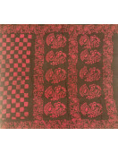 PL COTTON SAREES WITH SOLID WAX CRACK DESIGNS