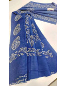PL COTTON SAREES WITH WAX DOT PRINT DESIGNS