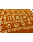 PL COTTON SAREES WITH WAX DOT PRINT DESIGNS