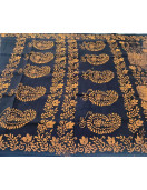 PL COTTON SAREES WITH SOLID WAX CRACK DESIGNS