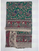KALAMKARI PRINTED COTTON SAREE
