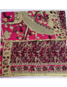 KALAMKARI PRINTED COTTON SAREE