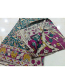 KALAMKARI PRINTED COTTON SAREE