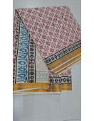 PL Saree Kerala Hand Block Printing