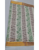 PL Saree Kerala Hand Block Printing