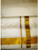 PURE SILK AND HF ZARI DHOTHY