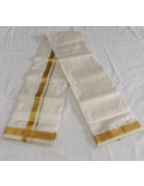 PURE SILK AND HF ZARI DHOTHY