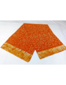 PL COTTON SAREES WITH SOLID WAX CRACK DESIGNS