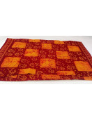 PL COTTON SAREES WITH SOLID WAX CRACK DESIGNS