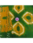 PL COTTON SAREES WITH WAX DOT PRINT DESIGNS