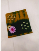 PL COTTON SAREES WITH WAX DOT PRINT DESIGNS