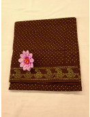 PL COTTON SAREES WITH WAX DOT PRINT DESIGNS