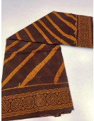 PL COTTON SAREES WITH SOLID WAX CRACK DESIGNS