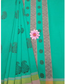 PL Salem Sarees Hand Block Printed Saree