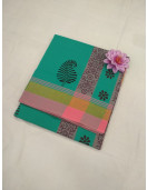 PL Salem Sarees Hand Block Printed Saree