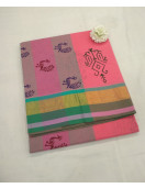 PL Salem Sarees Hand Block Printed Saree