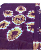 PL COTTON SAREES WITH WAX DOT PRINT DESIGNS