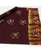 PL COTTON SAREES WITH WAX DOT PRINT DESIGNS