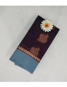PL Saree Cotton Korvai Border