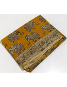 KALAMKARI PRINTED COTTON SAREE