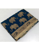 KALAMKARI PRINTED COTTON SAREE