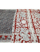 KALAMKARI PRINTED COTTON SAREE
