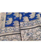 KALAMKARI PRINTED COTTON SAREE