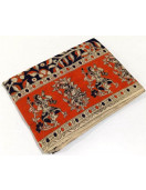 KALAMKARI PRINTED COTTON SAREE