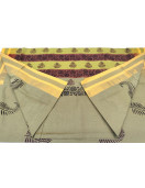 PL Salem Sarees Hand Block Printed Saree