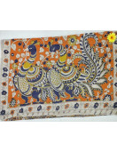 KALAMKARI PRINTED COTTON SAREE